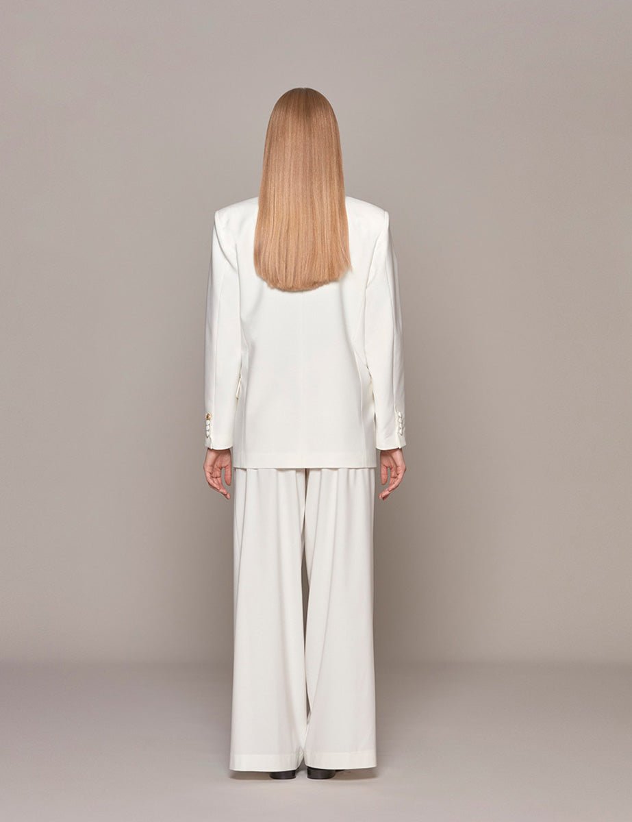 blazer over gabrielle bianco sporco - hebe studio - blazer