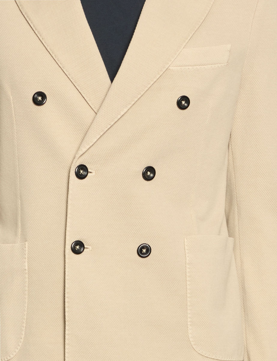 blazer oxford doppiopetto coconut - circolo 1901 - blazer