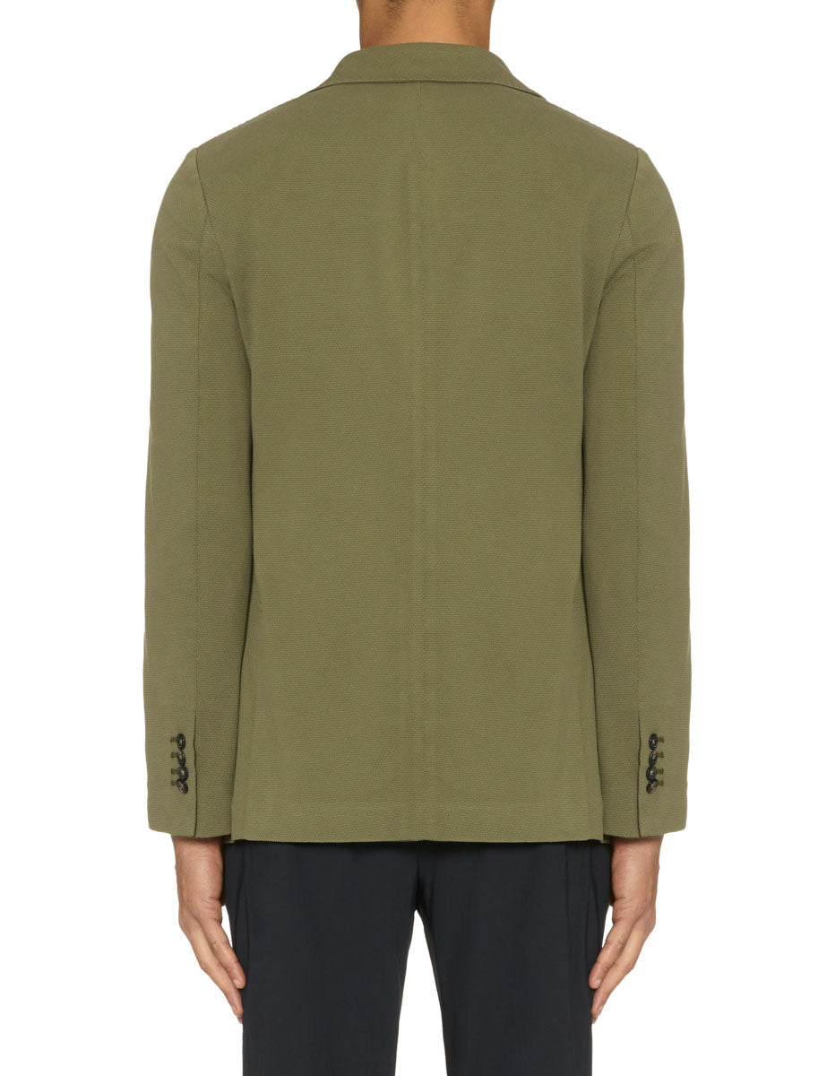 blazer oxford monopetto dark leaf - circolo 1901 - blazer