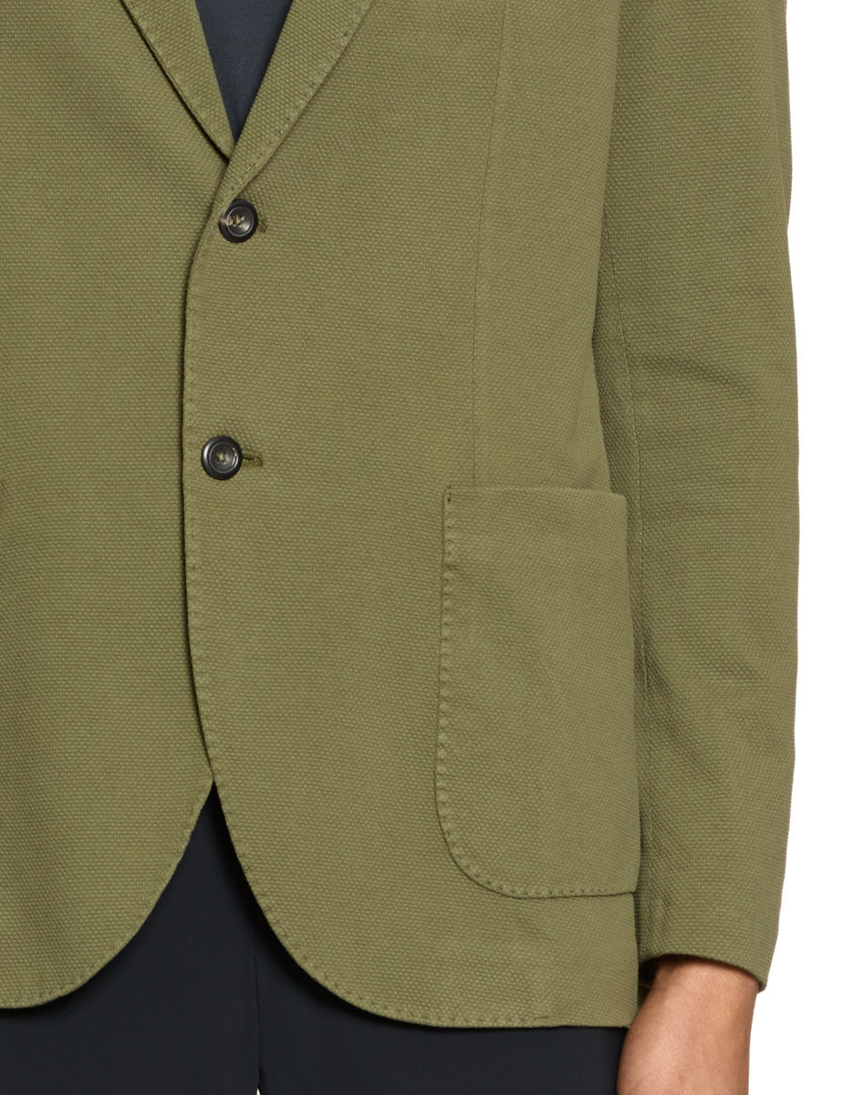 blazer oxford monopetto dark leaf - circolo 1901 - blazer