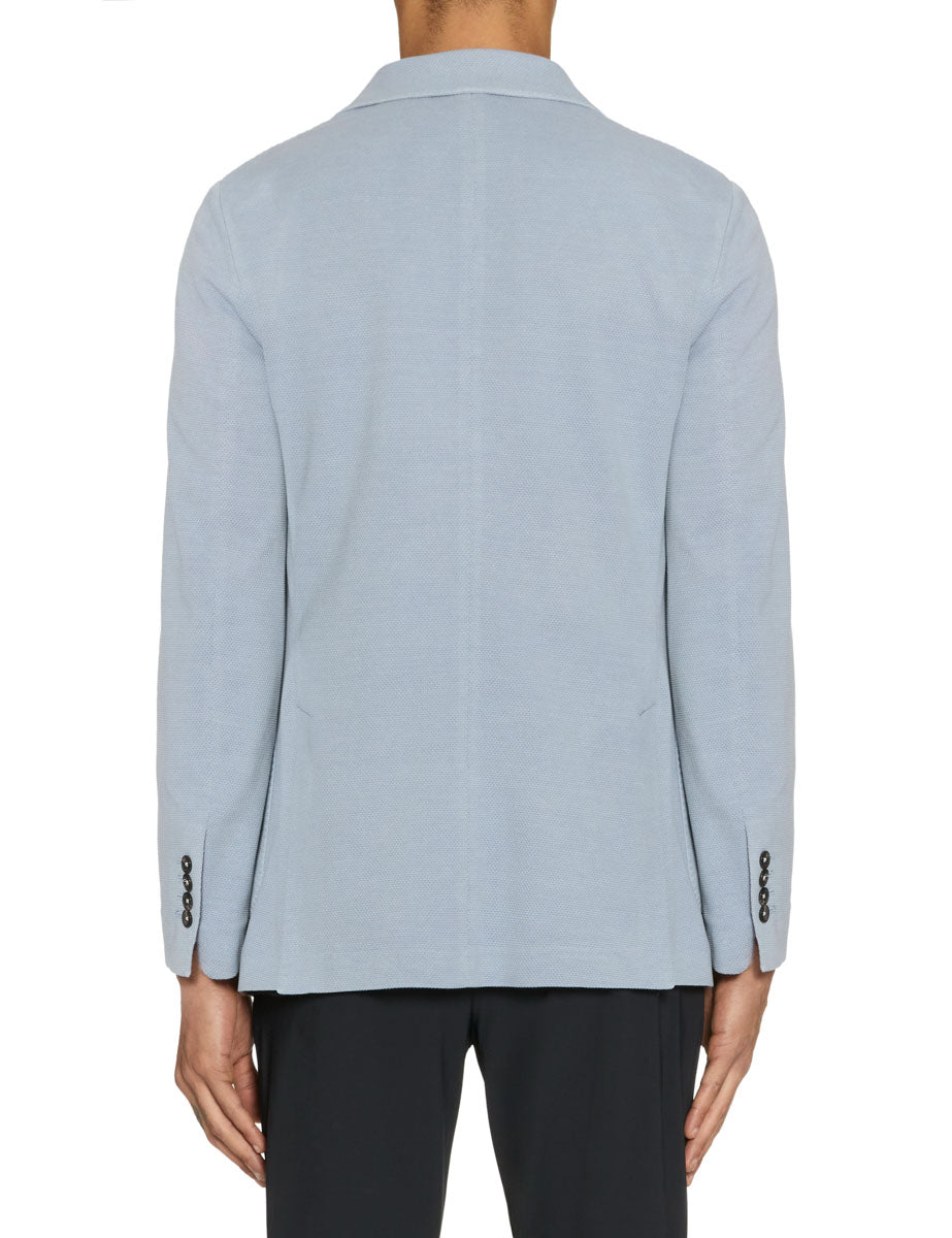 blazer oxford monopetto dark sky - circolo 1901 - blazer