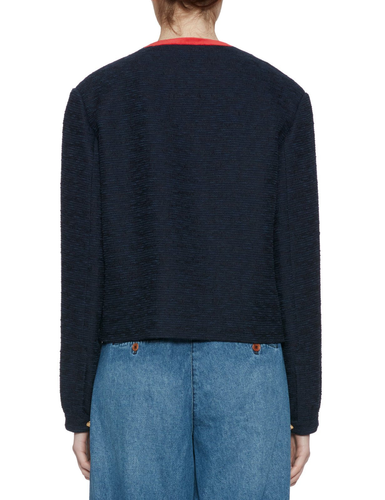 blazer riviera bolero dark navy - blaze - blazer