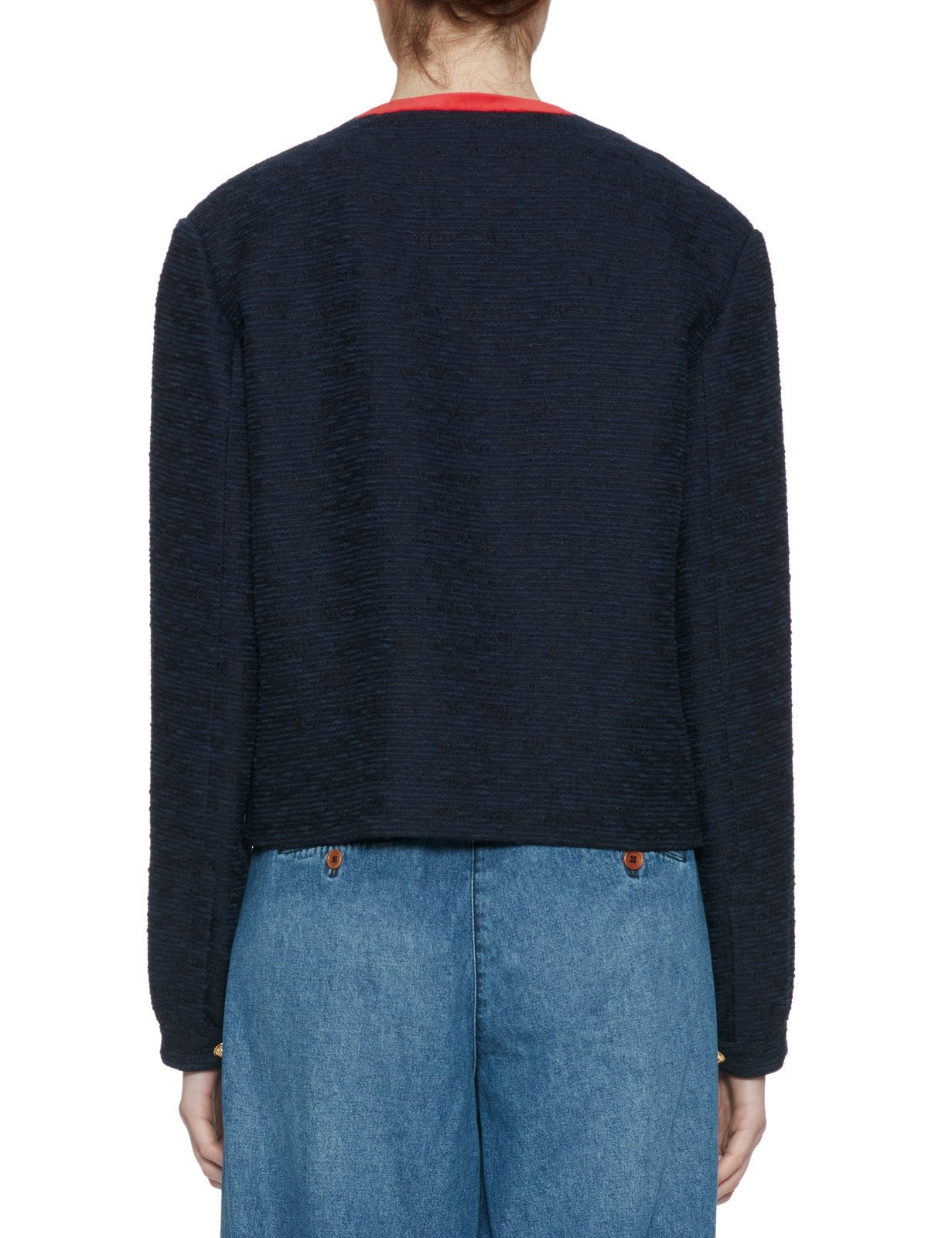 blazer riviera bolero dark navy - blaze - blazer