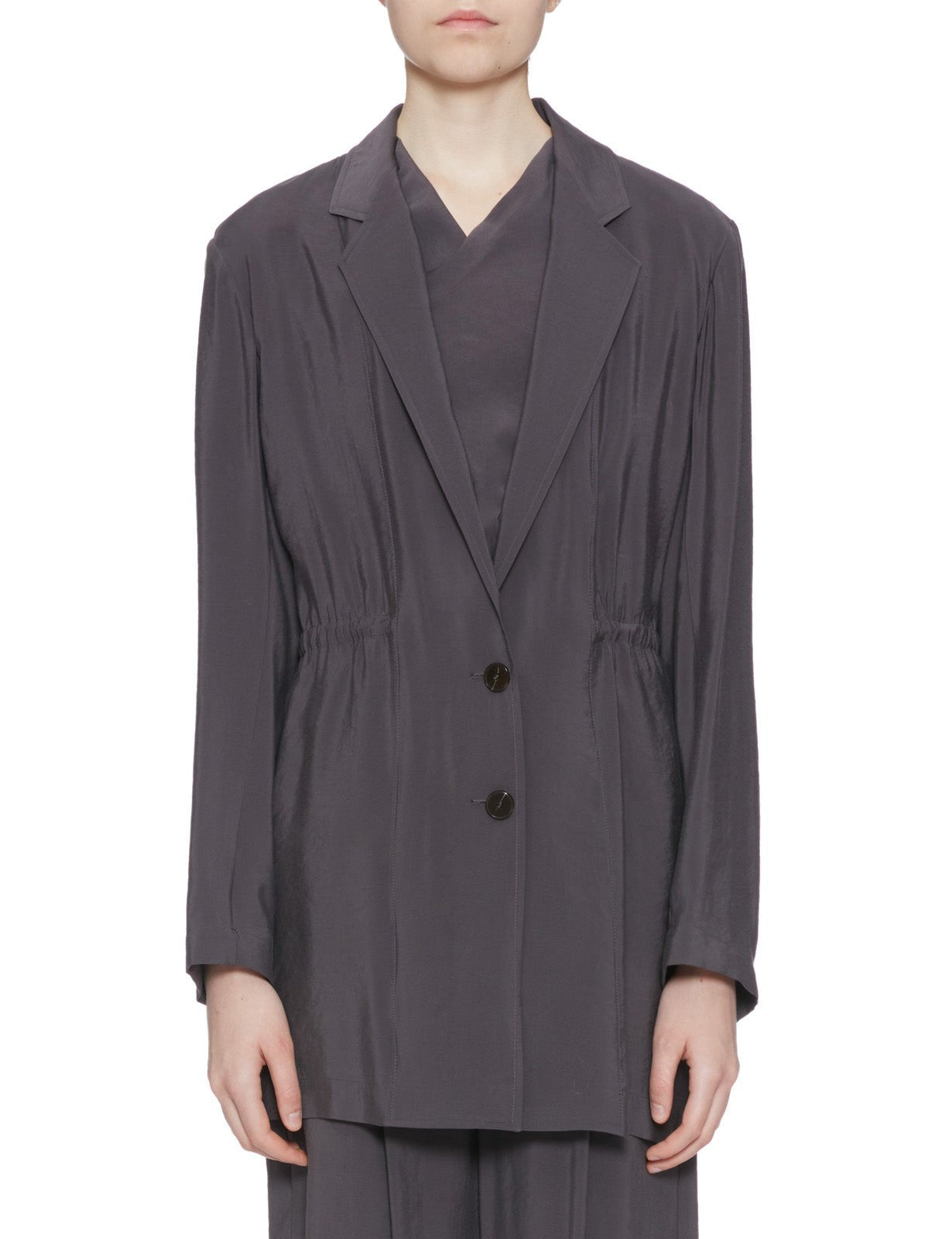 blazer sahariana grey purple - alysi - blazer