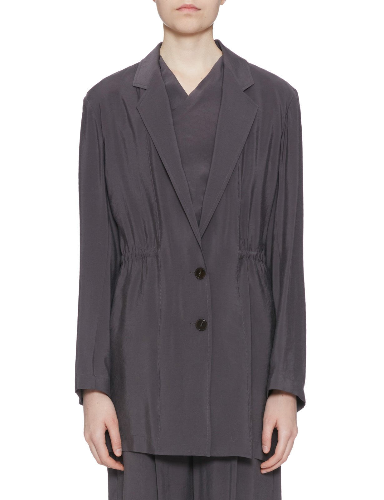 blazer sahariana grey purple - alysi - blazer