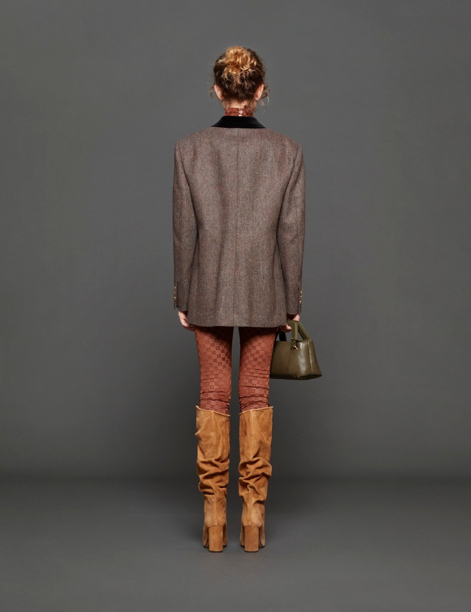 blazer samata marrone - blaze - blazer