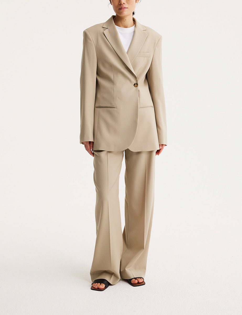 blazer spallotte beige - rohe - blazer