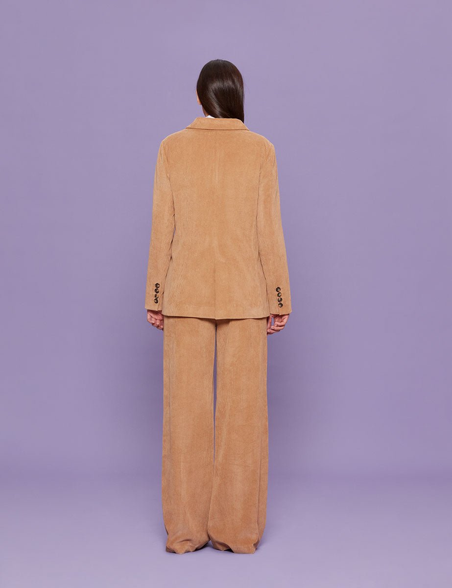 blazer velluto rocciatore camel - blufrida - blazer