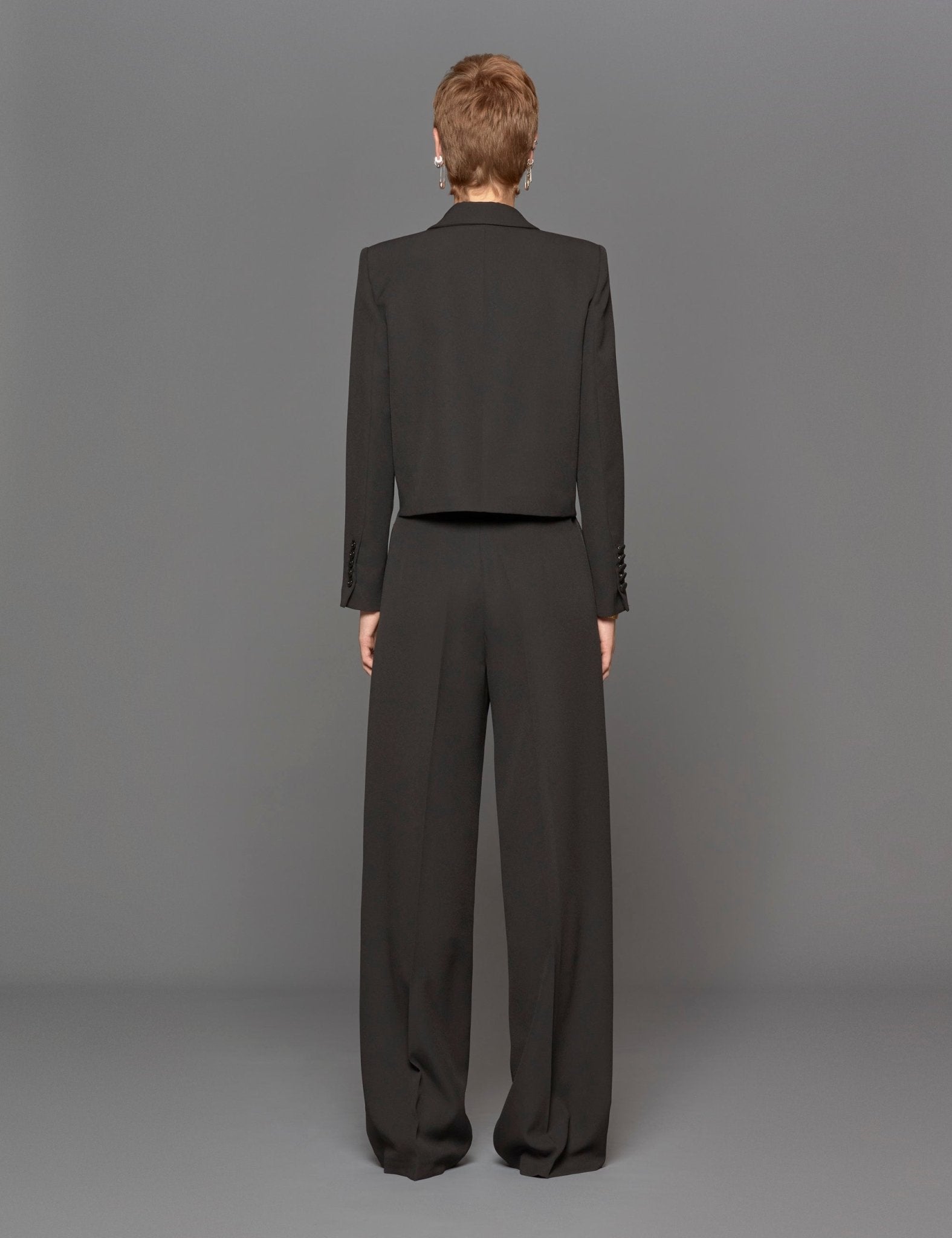 bolero opaco nero - blufrida - blazer