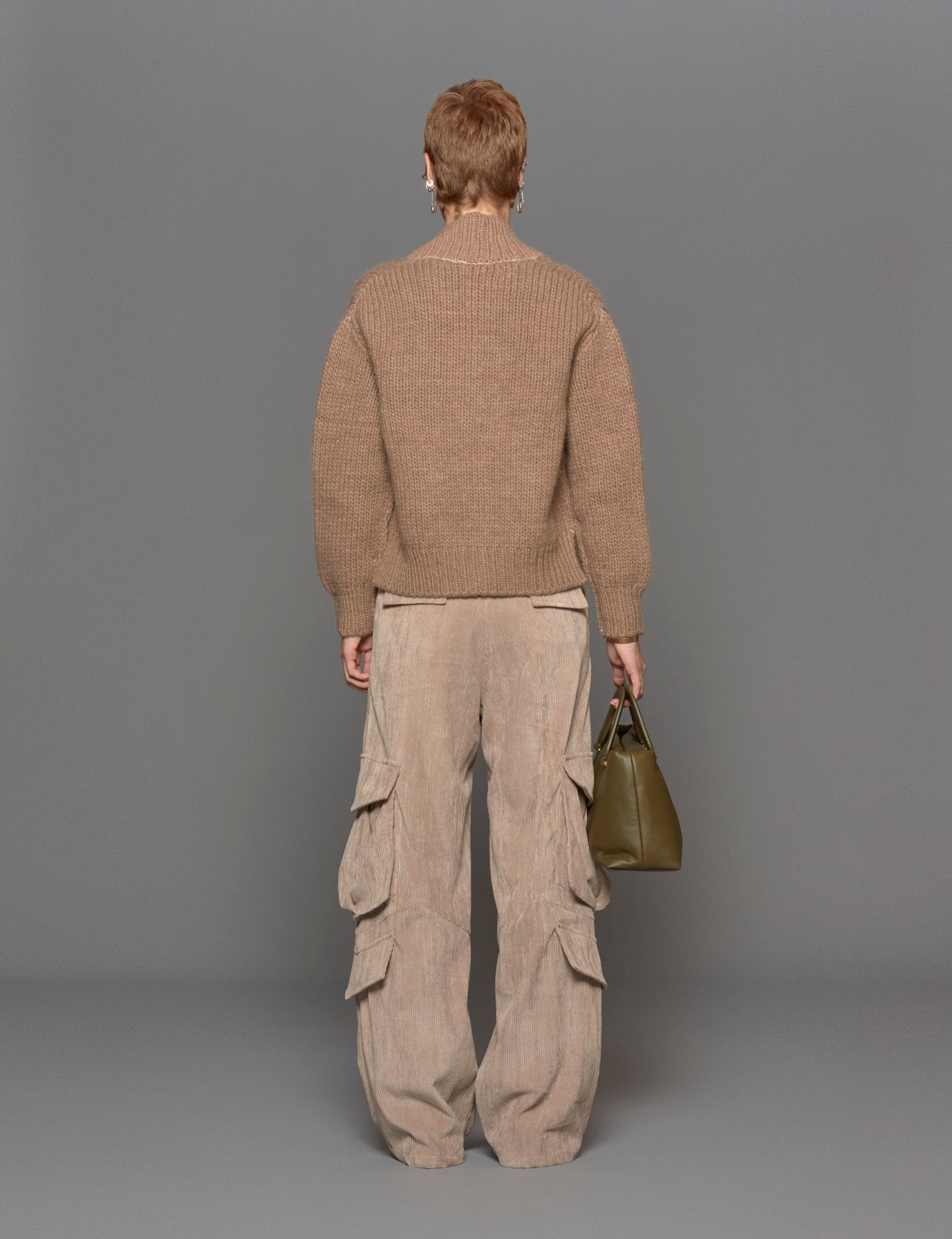 bomber maglia avana - jei - o - bomber