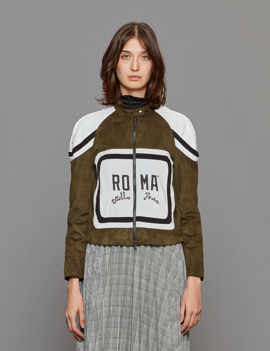 bomber motorcycle militare - stella jean - giubbino