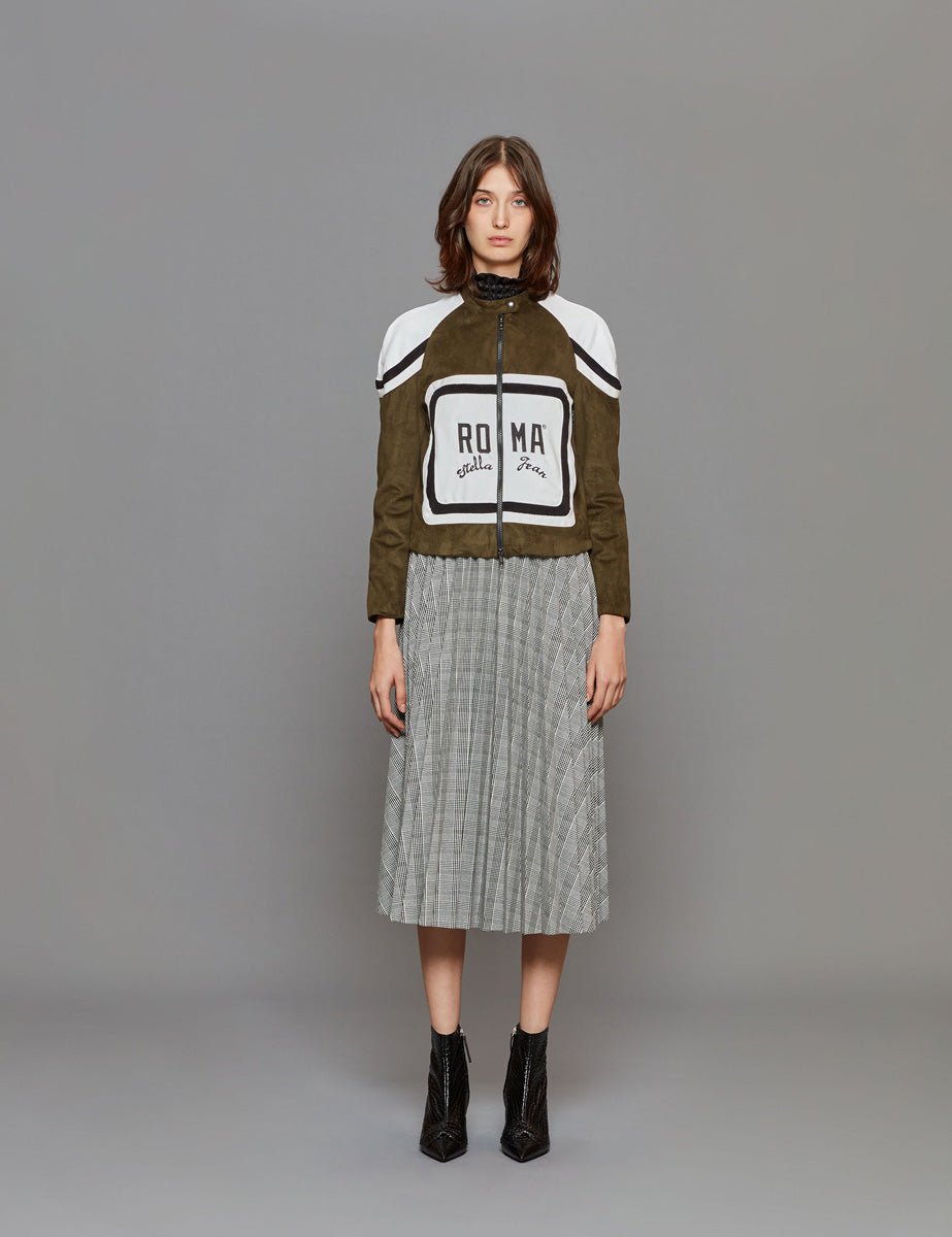 bomber motorcycle militare - stella jean - giubbino