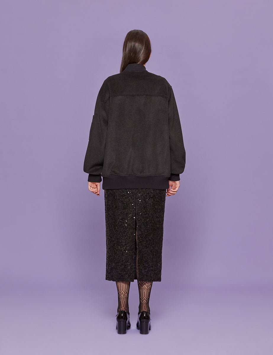 bomber panno antracite - blufrida - bomber