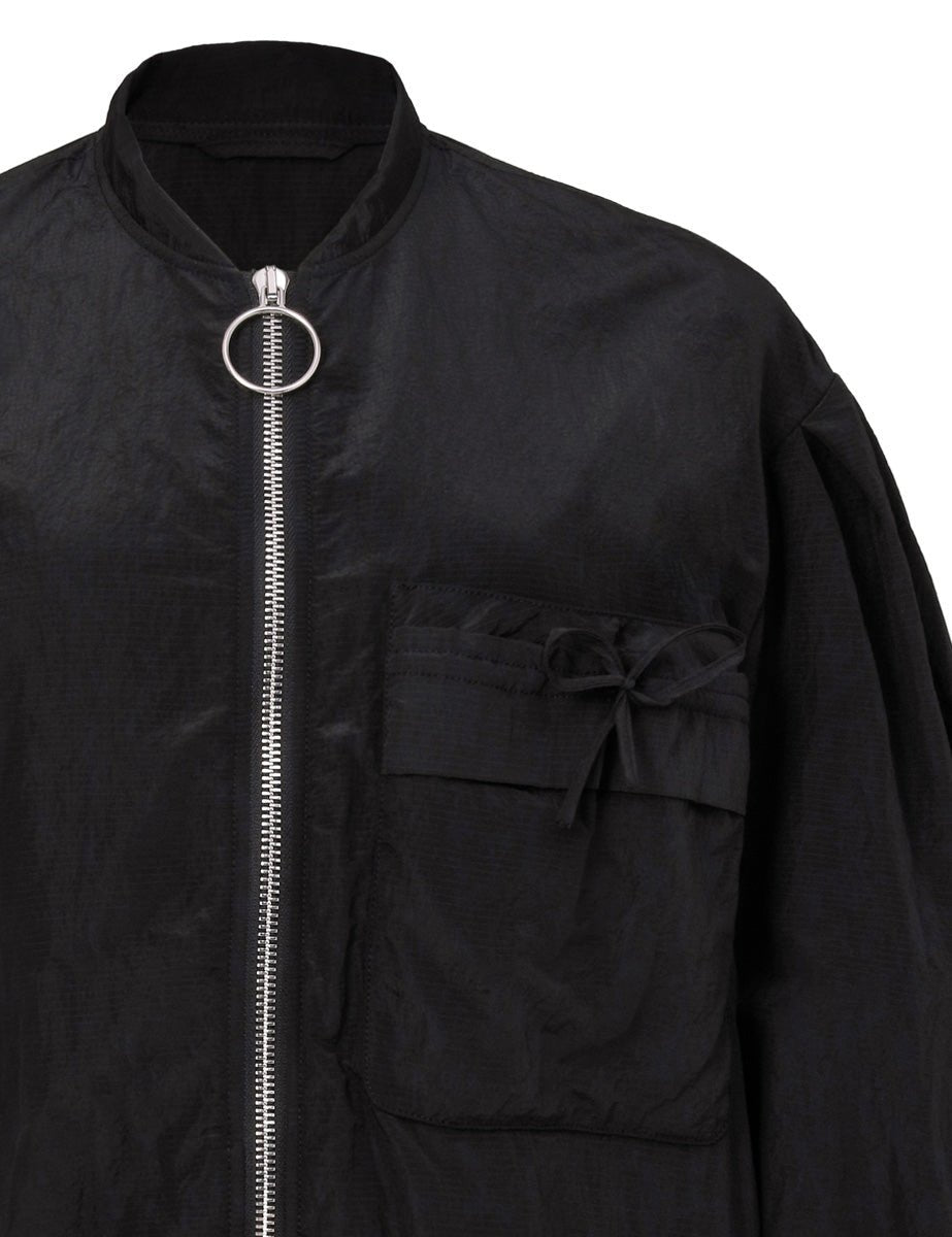 bomber ripstop nero - t_coat - bomber