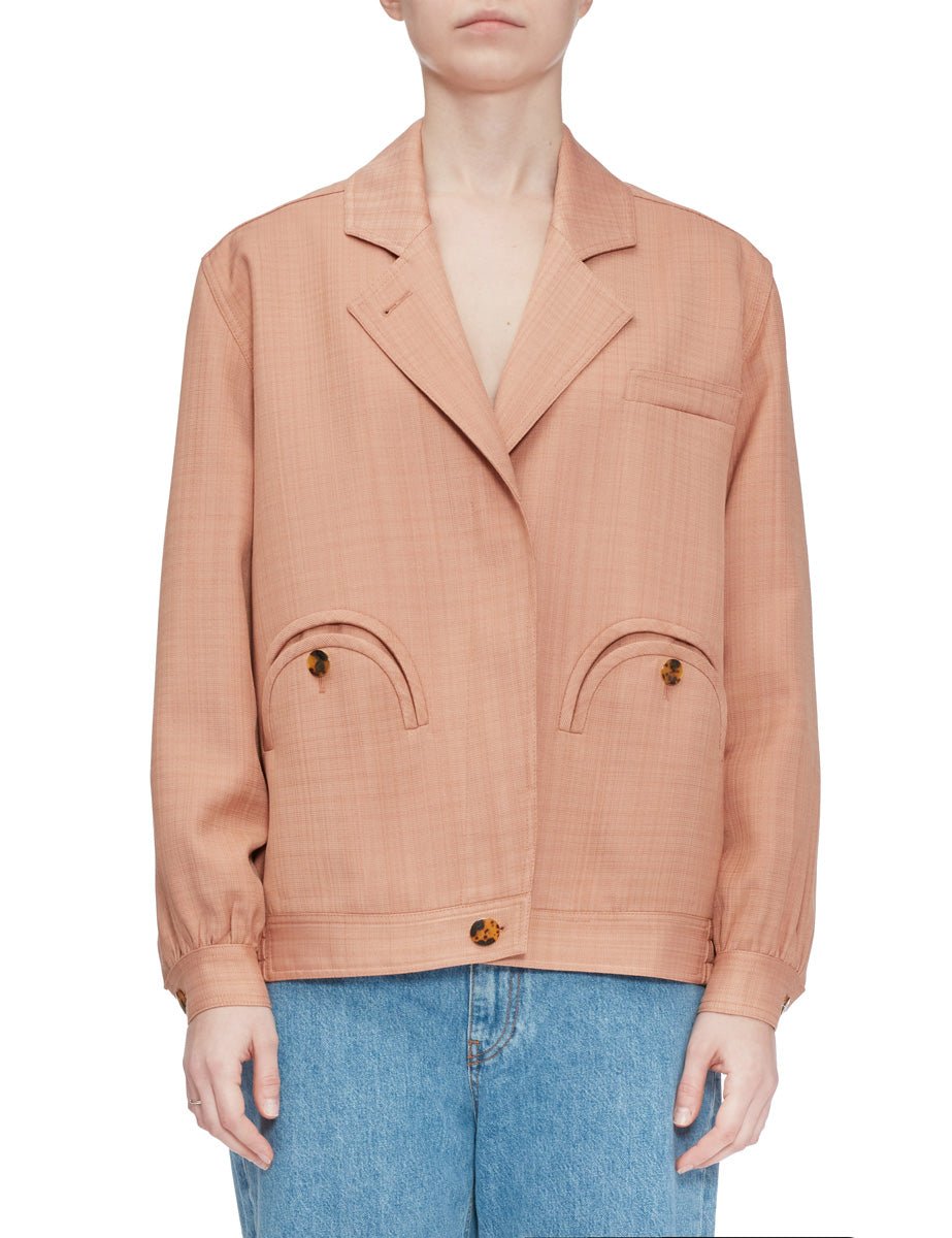 bomber sheena cleo tan - blaze - blazer