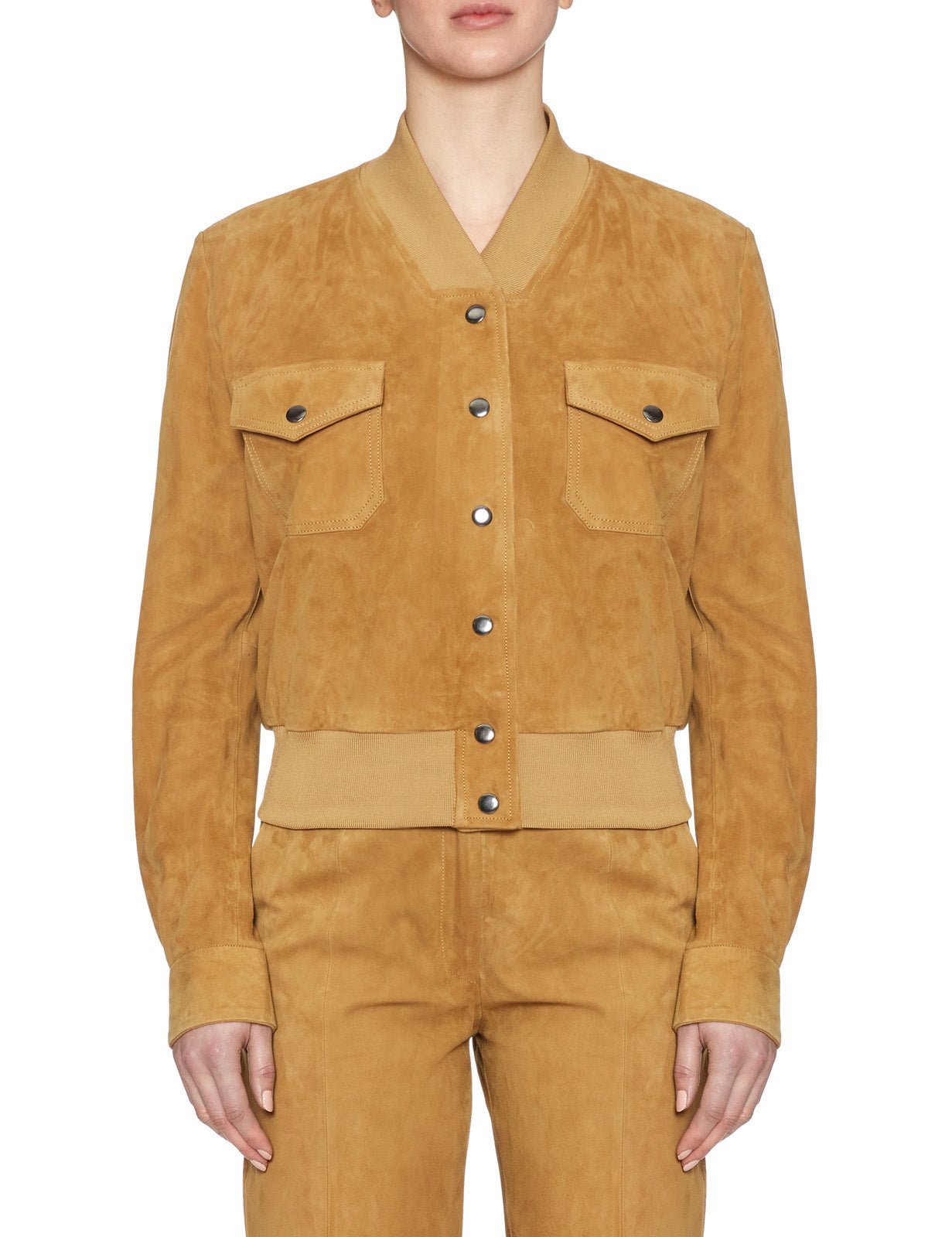 bomber suede ambra - forte forte - bomber