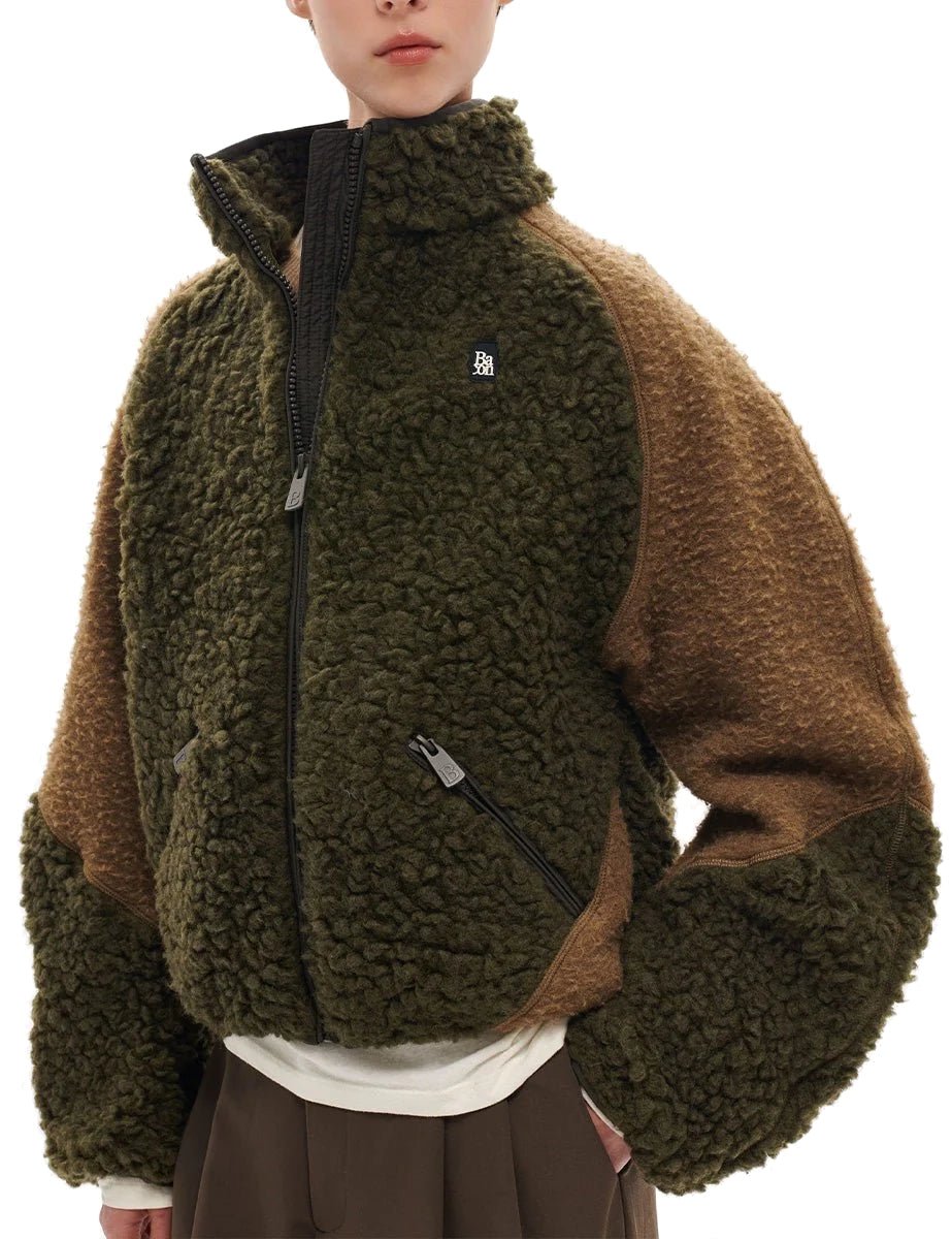 bomber teddy lana green - bacon - bomber
