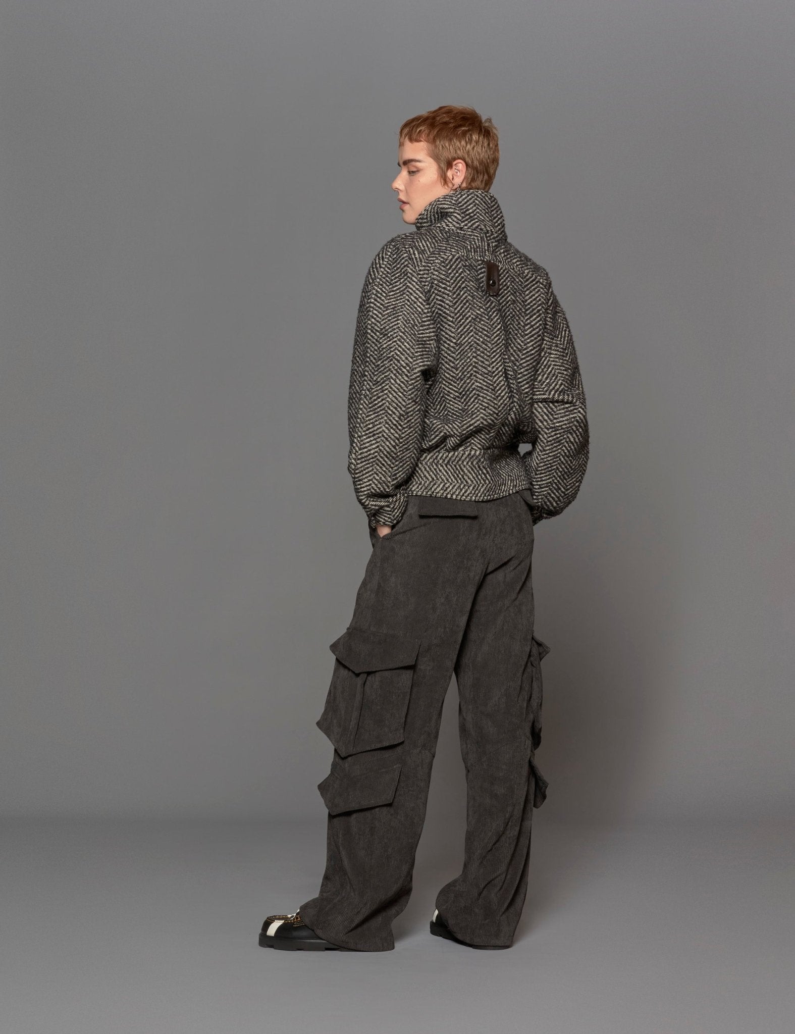 bomber tilda ecopelle spinato - jejia - bomber