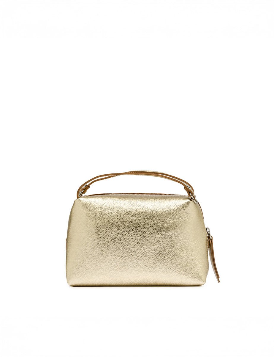 borsa alifa lea met light gold - gianni chiarini - clutch