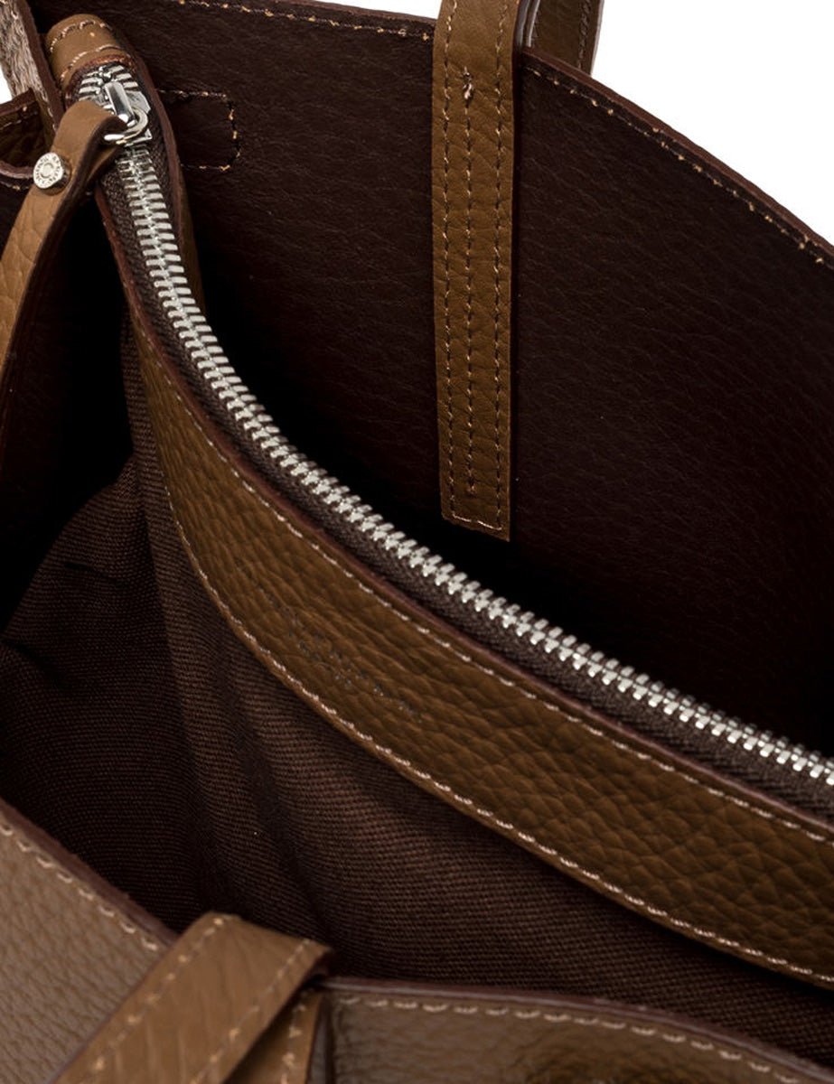 borsa altea medium castoro moro - gianni chiarini - shopper