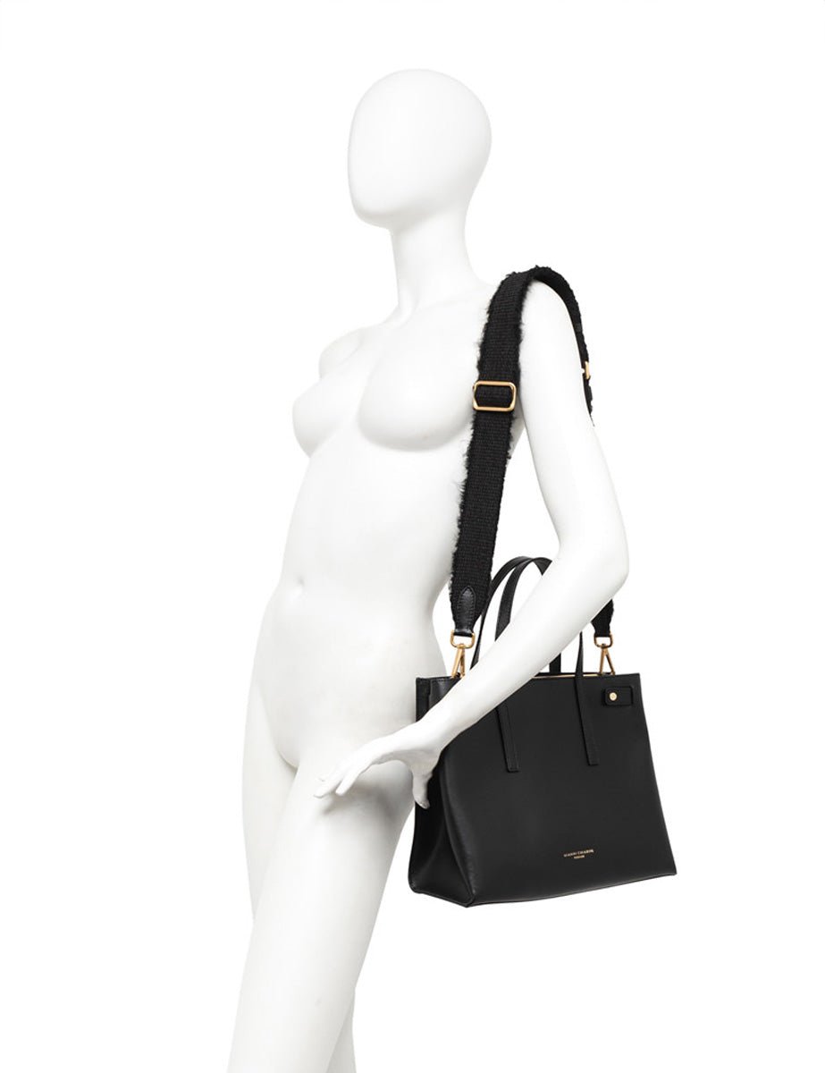 borsa altea medium nero - gianni chiarini - shopper