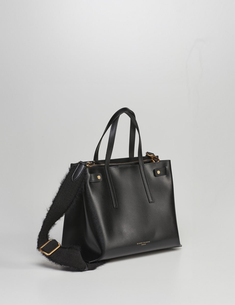 borsa altea small nero - gianni chiarini - shopper