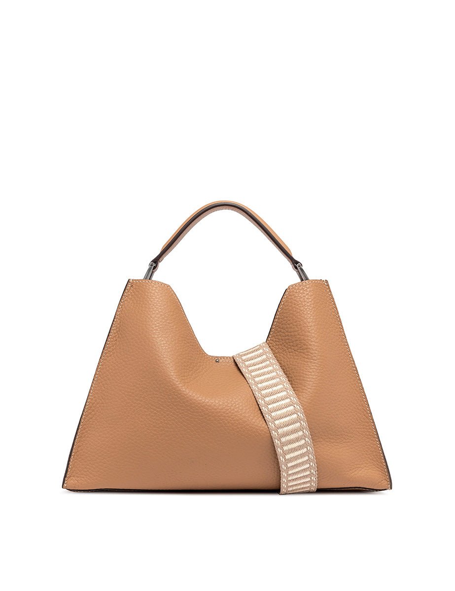 borsa aurora nature sabbia - gianni chiarini - shopper
