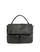 borsa basket nero - reptile's house - shopper