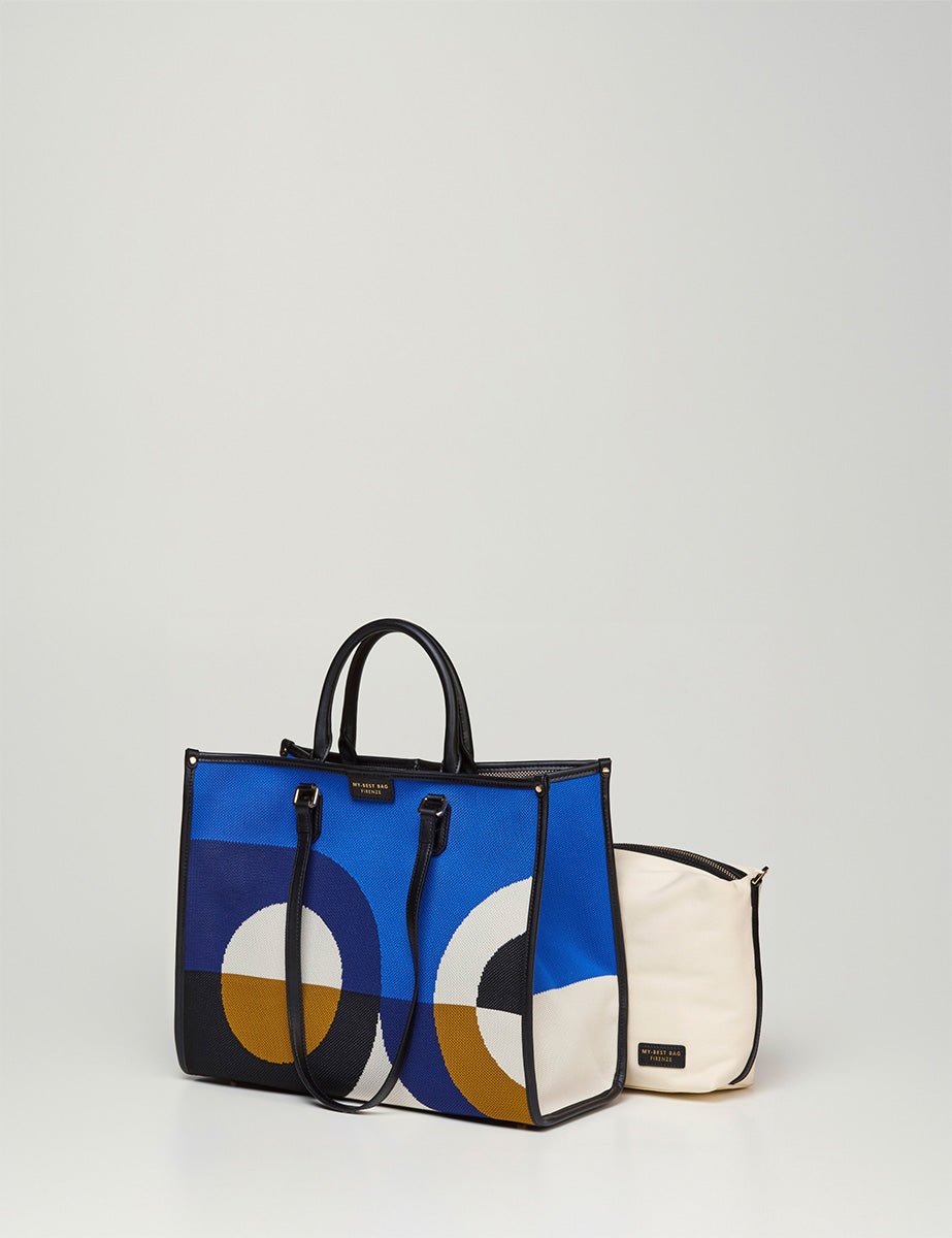 borsa bauhaus blue - my best bag - shopper