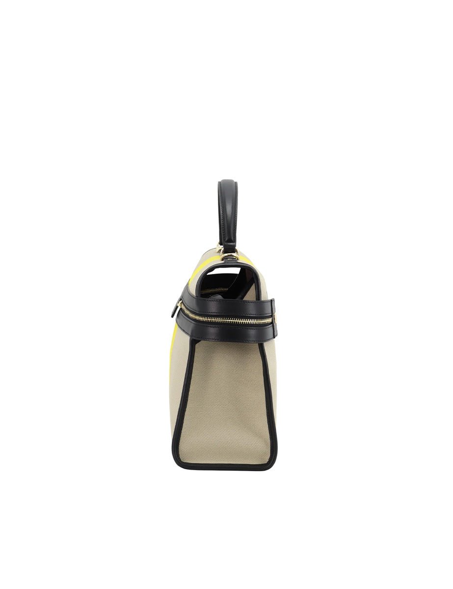 borsa bauletto zip fantasia sabbia - my best bag - shopper