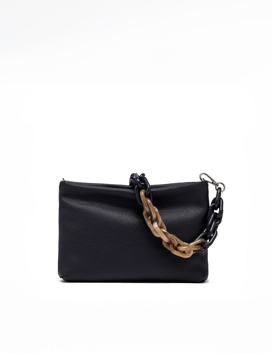 borsa brenda navy - chiarini - clutch