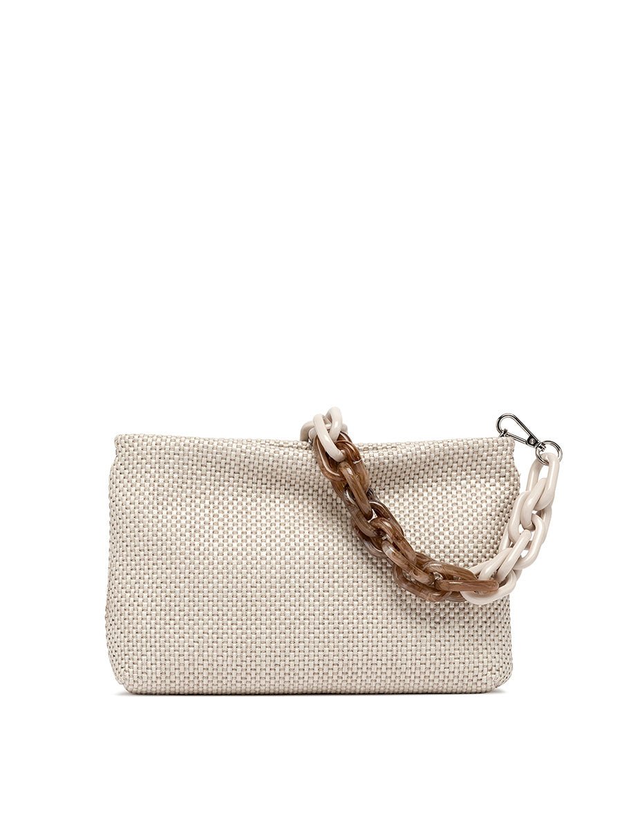 borsa brenda sabbia - gianni chiarini - clutch