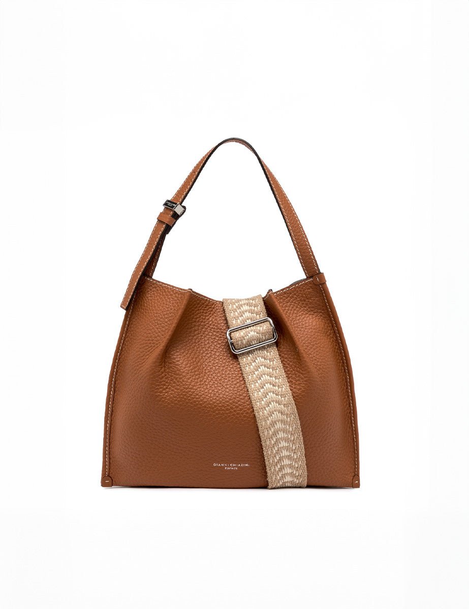 borsa dory medium caramello sabbia - gianni chiarini - shopper