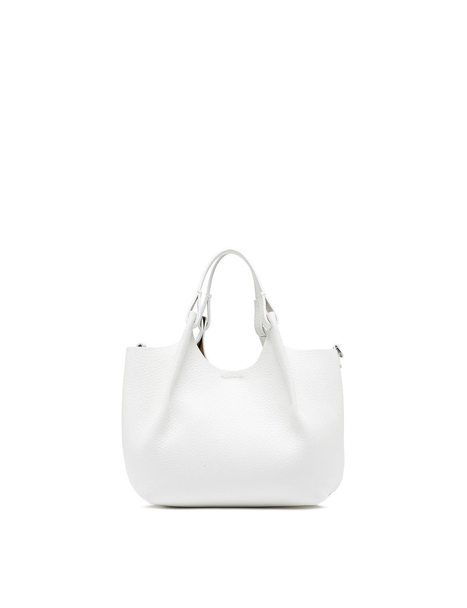 borsa dua bianco nature - gianni chiarini - shopper