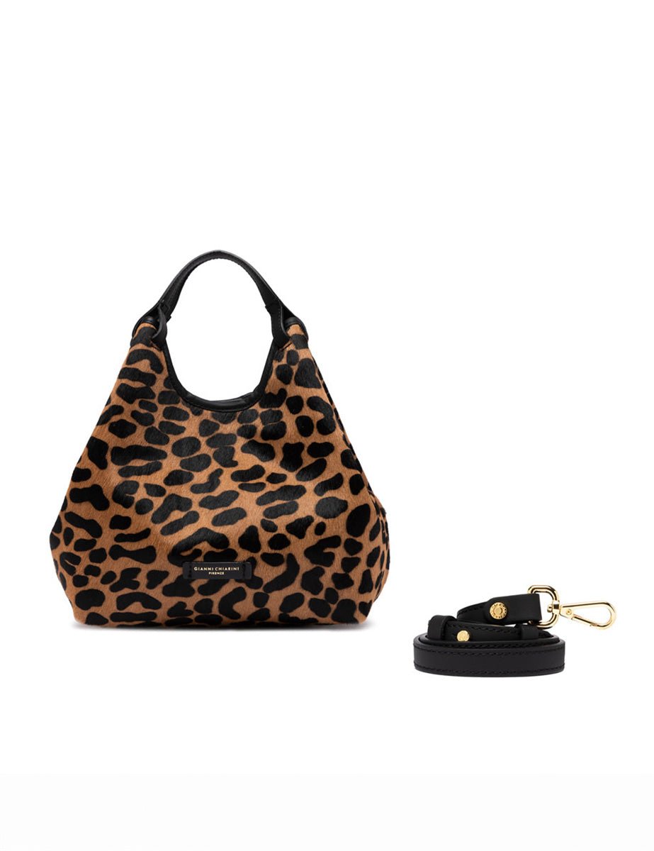 borsa dua leo nero - gianni chiarini - shopper