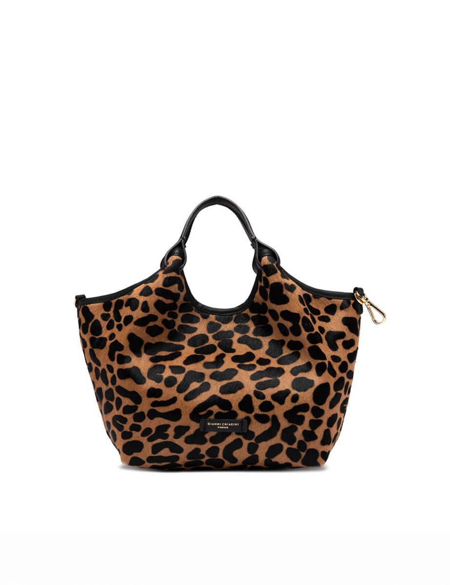 borsa dua leo nero - gianni chiarini - shopper