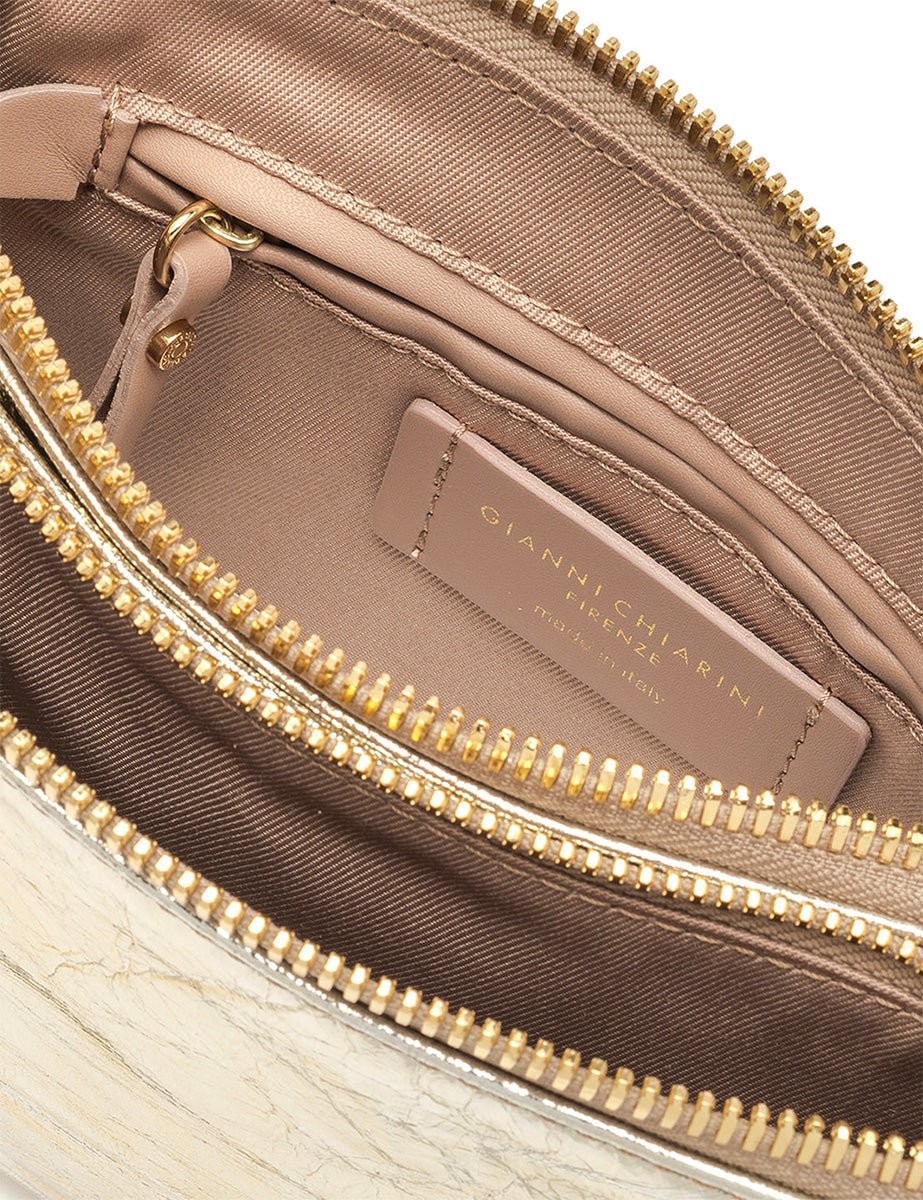 borsa frida gold mix - gianni chiarini - clutch