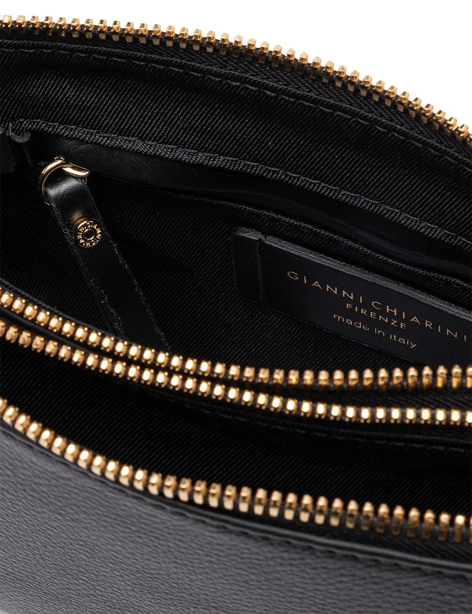 borsa frida nero - gianni chiarini - clutch