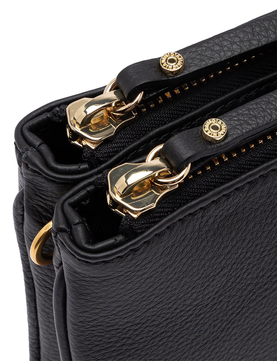 borsa frida nero - gianni chiarini - clutch