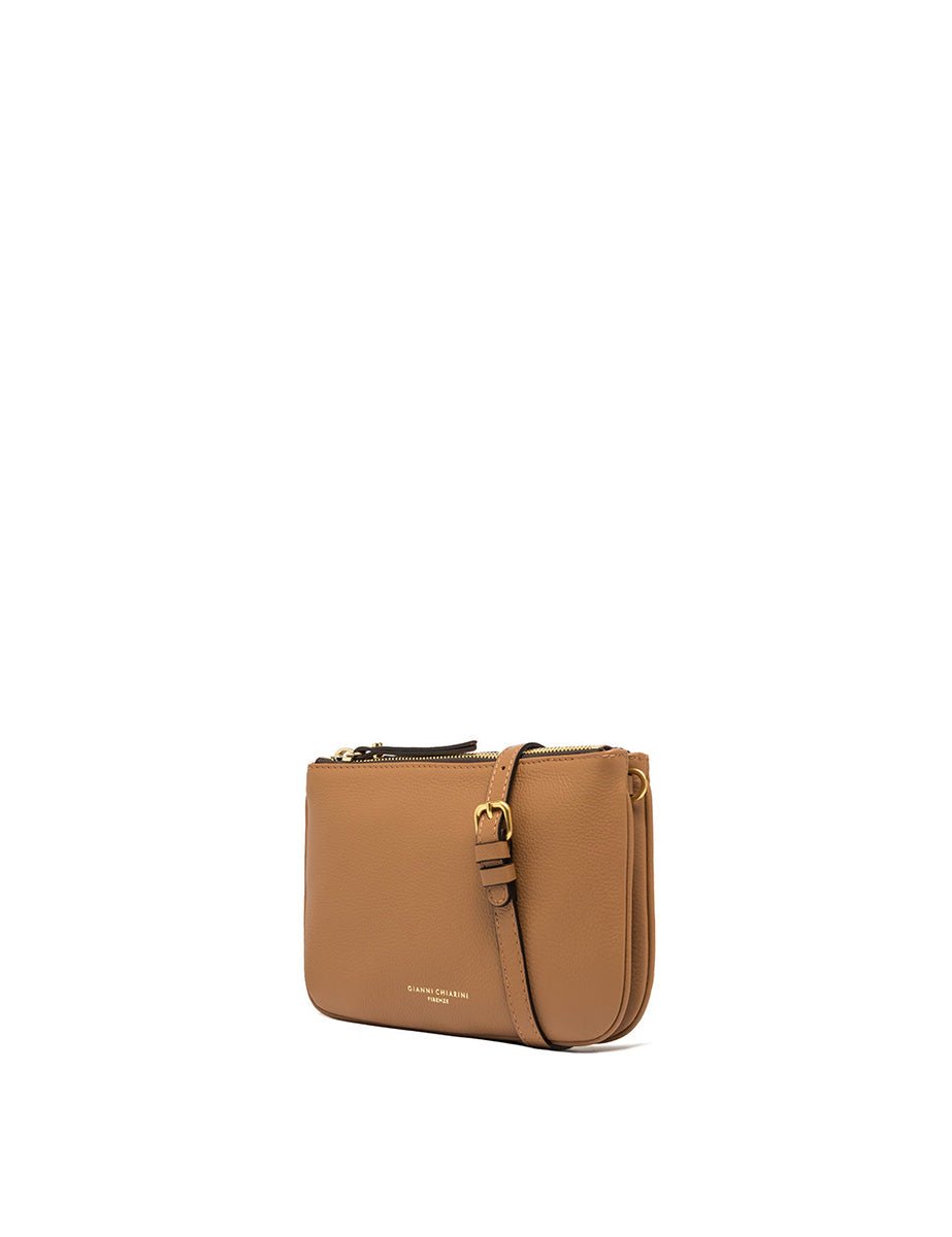 borsa frida toffee - gianni chiarini - clutch