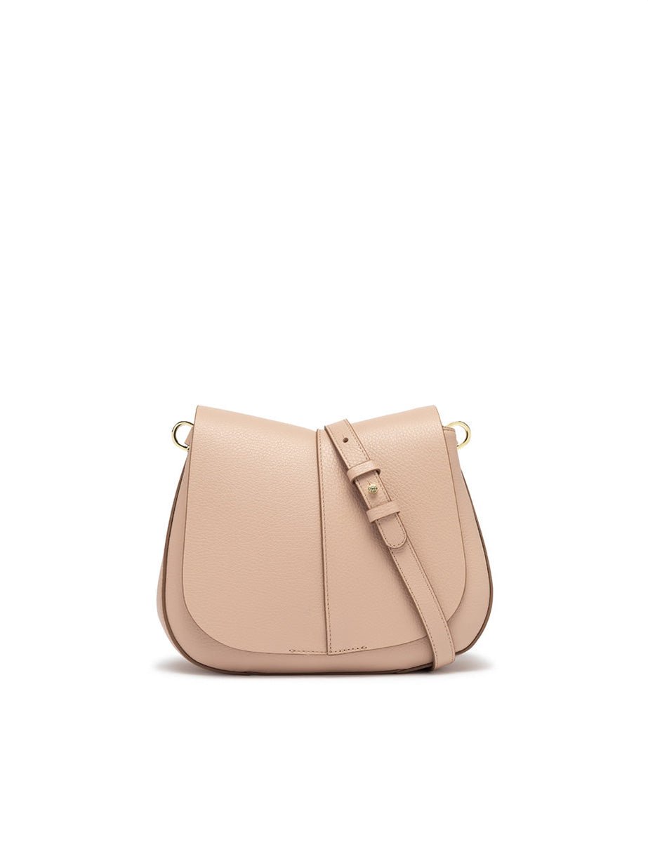 borsa helena round pink salt - gianni chiarini - clutch