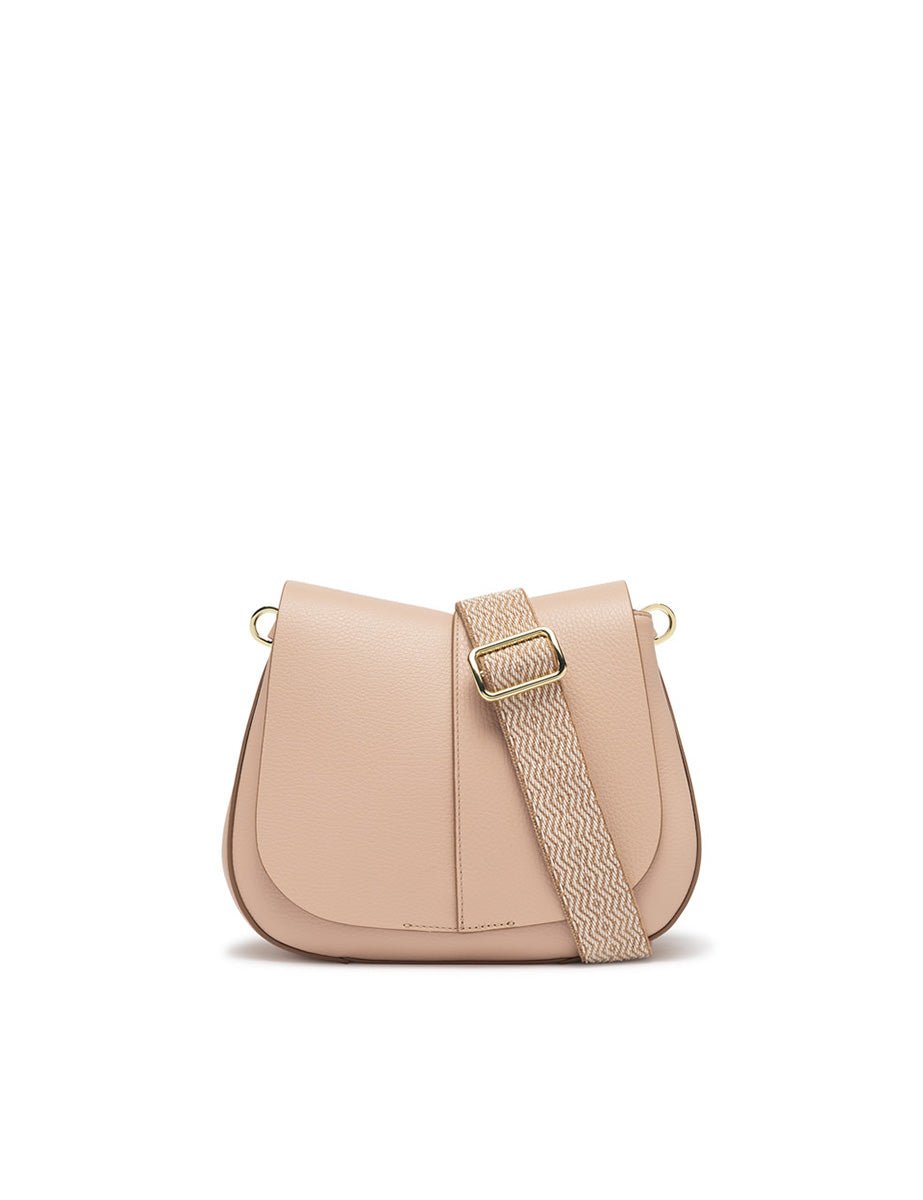 borsa helena round pink salt - gianni chiarini - clutch