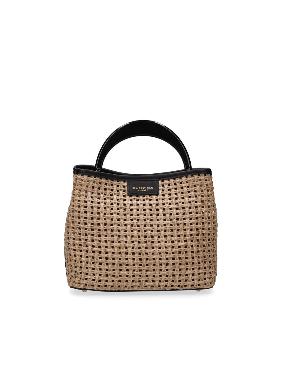borsa intreccio natural - my best bag - shopper