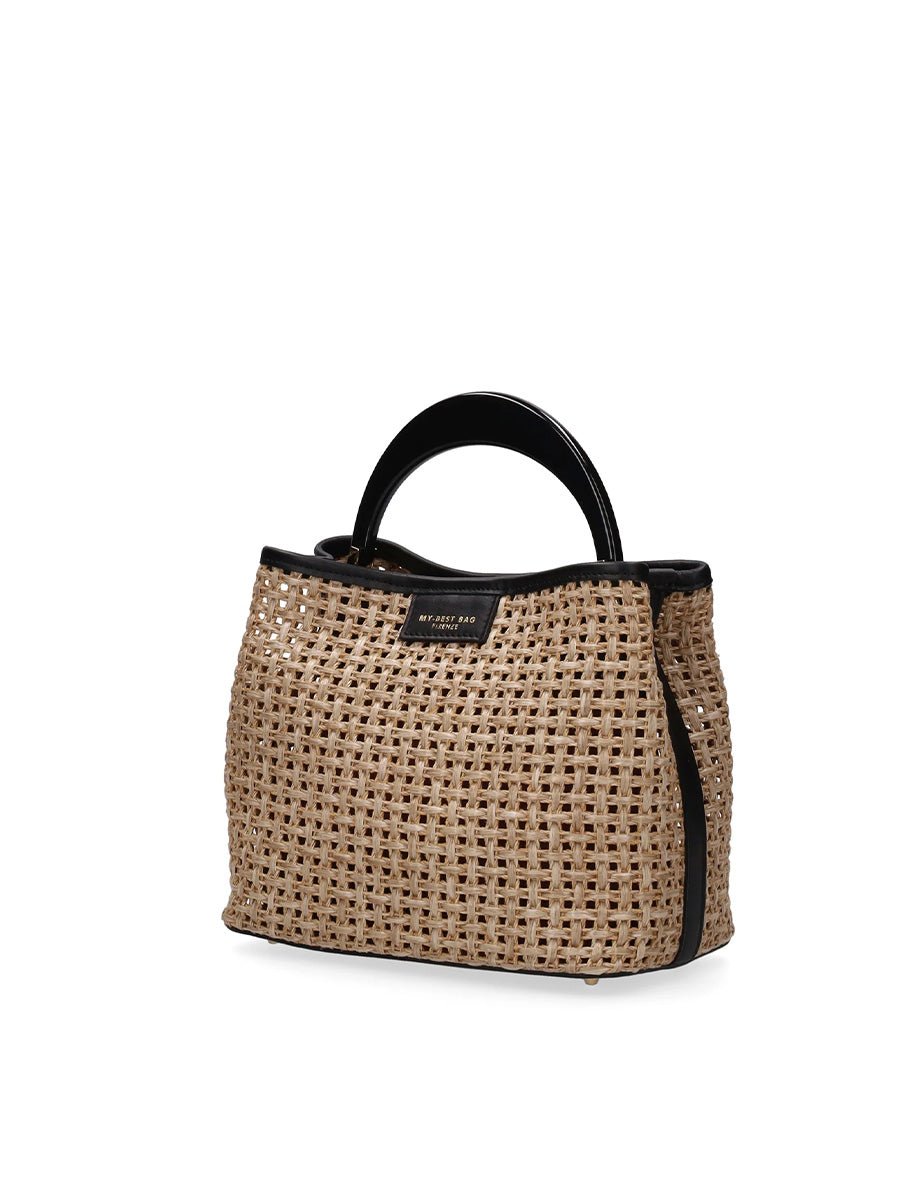 borsa intreccio natural - my best bag - shopper