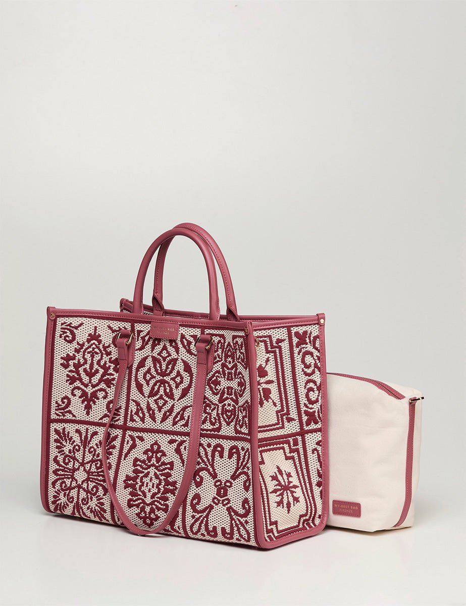 borsa lisbona mineral red - my best bag - shopper