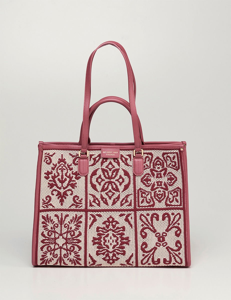 borsa lisbona mineral red - my best bag - shopper