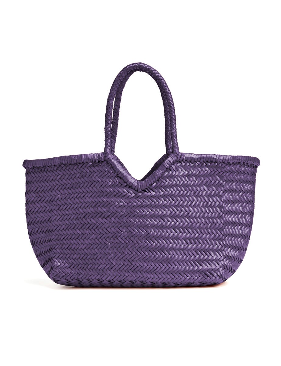 borsa neruda intreccio grape - vipera - shopper