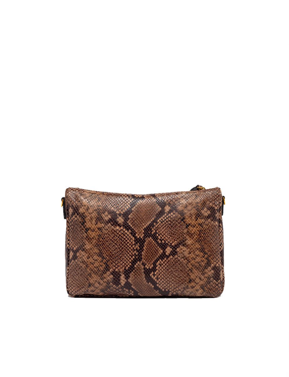 borsa nora pouch pitone - gianni chiarini - clutch