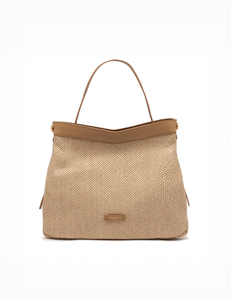 borsa ottavia large nature - gianni chiarini - shopper