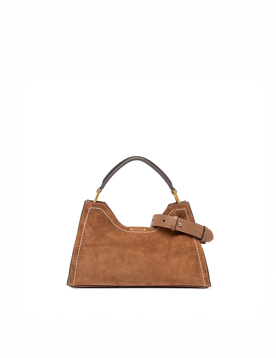 borsa pelle aurora caramel - gianni chiarini - shopper